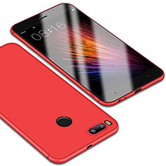 Coque Ultra Fine Silicone Souple Housse Etui S01 pour Xiaomi Mi A1 Rouge