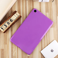 Coque Ultra Fine Silicone Souple Housse Etui S01 pour Xiaomi Mi Pad Violet