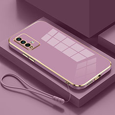 Coque Ultra Fine Silicone Souple Housse Etui S01 pour Xiaomi Redmi 9T 4G Violet
