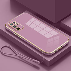 Coque Ultra Fine Silicone Souple Housse Etui S01 pour Xiaomi Redmi Note 11 SE 5G Violet