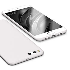 Coque Ultra Fine Silicone Souple Housse Etui S02 pour Xiaomi Mi 6 Blanc