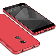 Coque Ultra Fine Silicone Souple Housse Etui S02 pour Xiaomi Redmi Note 4 Standard Edition Rouge