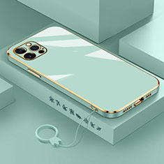 Coque Ultra Fine Silicone Souple Housse Etui S03 pour Apple iPhone 13 Pro Max Vert
