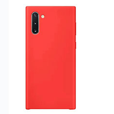 Coque Ultra Fine Silicone Souple Housse Etui S03 pour Samsung Galaxy Note 10 5G Rouge