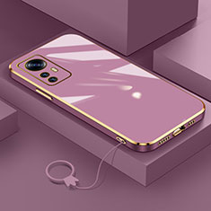 Coque Ultra Fine Silicone Souple Housse Etui S03 pour Xiaomi Mi 12T Pro 5G Violet