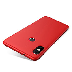 Coque Ultra Fine Silicone Souple Housse Etui S03 pour Xiaomi Redmi Note 5 AI Dual Camera Rouge