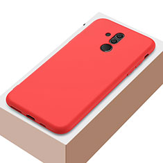 Coque Ultra Fine Silicone Souple Housse Etui S04 pour Huawei Mate 20 Lite Rouge