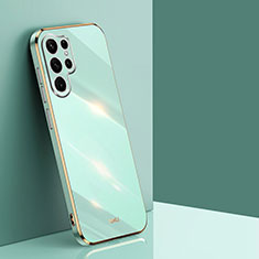 Coque Ultra Fine Silicone Souple Housse Etui S04 pour Samsung Galaxy S21 Ultra 5G Vert