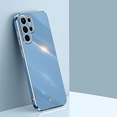 Coque Ultra Fine Silicone Souple Housse Etui S04 pour Samsung Galaxy S23 Ultra 5G Bleu