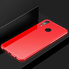 Coque Ultra Fine Silicone Souple Housse Etui S05 pour Huawei P20 Lite Rouge