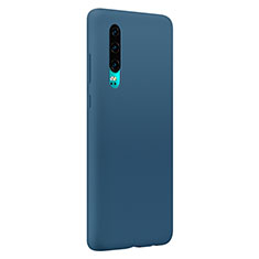 Coque Ultra Fine Silicone Souple Housse Etui S05 pour Huawei P30 Bleu