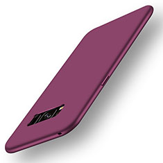 Coque Ultra Fine Silicone Souple Housse Etui S05 pour Samsung Galaxy S8 Violet