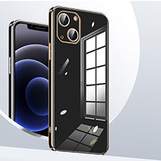 Coque Ultra Fine Silicone Souple Housse Etui S06 pour Apple iPhone 14 Plus Noir