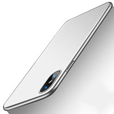 Coque Ultra Fine Silicone Souple Housse Etui S18 pour Apple iPhone Xs Max Argent