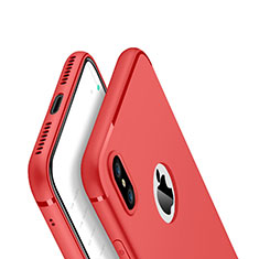 Coque Ultra Fine Silicone Souple Housse Etui V01 pour Apple iPhone Xs Max Rouge