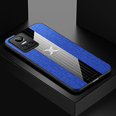 Coque Ultra Fine Silicone Souple Housse Etui X01L pour Realme GT Neo3 5G Bleu