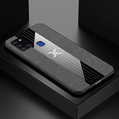Coque Ultra Fine Silicone Souple Housse Etui X01L pour Samsung Galaxy A21s Gris