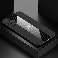 Coque Ultra Fine Silicone Souple Housse Etui X01L pour Samsung Galaxy A32 5G Noir