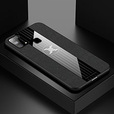 Coque Ultra Fine Silicone Souple Housse Etui X01L pour Samsung Galaxy M21s Noir
