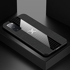 Coque Ultra Fine Silicone Souple Housse Etui X01L pour Samsung Galaxy S20 FE 4G Noir