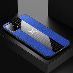 Coque Ultra Fine Silicone Souple Housse Etui X01L pour Vivo Y54s 5G Bleu