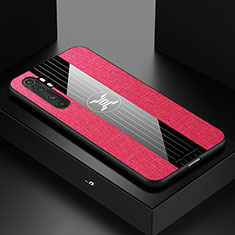 Coque Ultra Fine Silicone Souple Housse Etui X01L pour Xiaomi Mi Note 10 Lite Rouge