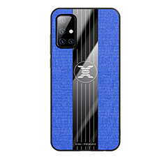 Coque Ultra Fine Silicone Souple Housse Etui X02L pour Samsung Galaxy M40S Bleu