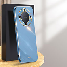 Coque Ultra Fine Silicone Souple Housse Etui XL1 pour Huawei Honor Magic6 Lite 5G Bleu