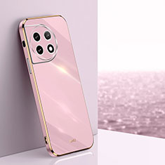Coque Ultra Fine Silicone Souple Housse Etui XL1 pour OnePlus 11 5G Violet Clair