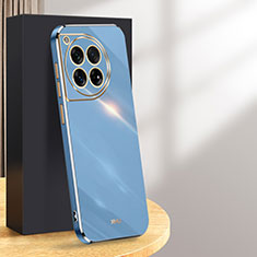 Coque Ultra Fine Silicone Souple Housse Etui XL1 pour OnePlus 12 5G Bleu
