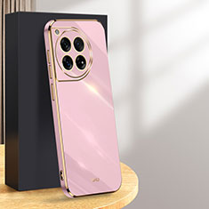 Coque Ultra Fine Silicone Souple Housse Etui XL1 pour OnePlus 12 5G Violet Clair