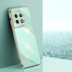 Coque Ultra Fine Silicone Souple Housse Etui XL1 pour OnePlus Ace 2 Pro 5G Vert