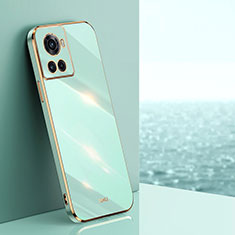 Coque Ultra Fine Silicone Souple Housse Etui XL1 pour OnePlus Ace 5G Vert