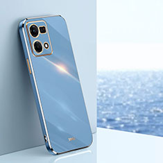 Coque Ultra Fine Silicone Souple Housse Etui XL1 pour Oppo F21 Pro 4G Bleu