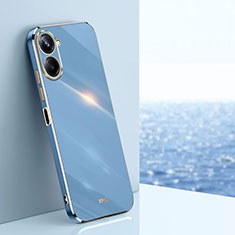 Coque Ultra Fine Silicone Souple Housse Etui XL1 pour Realme 10 Pro 5G Bleu