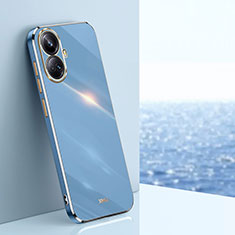 Coque Ultra Fine Silicone Souple Housse Etui XL1 pour Realme 10 Pro+ Plus 5G Bleu