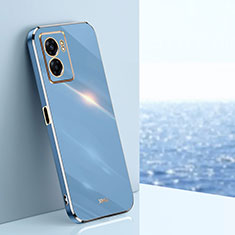 Coque Ultra Fine Silicone Souple Housse Etui XL1 pour Realme Q5i 5G Bleu
