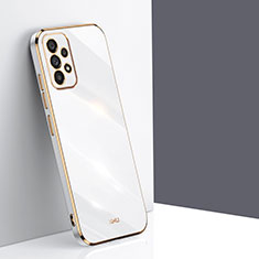 Coque Ultra Fine Silicone Souple Housse Etui XL1 pour Samsung Galaxy A33 5G Blanc