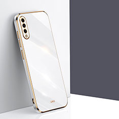 Coque Ultra Fine Silicone Souple Housse Etui XL1 pour Samsung Galaxy A50 Blanc