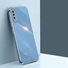 Coque Ultra Fine Silicone Souple Housse Etui XL1 pour Samsung Galaxy A50 Bleu