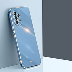 Coque Ultra Fine Silicone Souple Housse Etui XL1 pour Samsung Galaxy A52 5G Bleu