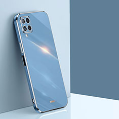 Coque Ultra Fine Silicone Souple Housse Etui XL1 pour Samsung Galaxy F12 Bleu