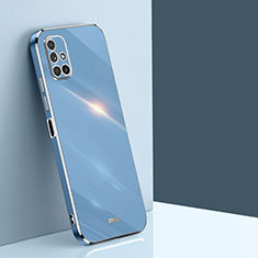 Coque Ultra Fine Silicone Souple Housse Etui XL1 pour Samsung Galaxy M51 Bleu