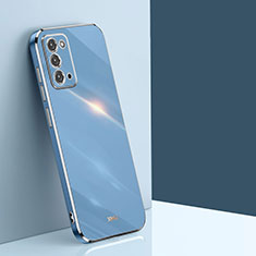 Coque Ultra Fine Silicone Souple Housse Etui XL1 pour Samsung Galaxy Note 20 5G Bleu