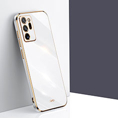 Coque Ultra Fine Silicone Souple Housse Etui XL1 pour Samsung Galaxy Note 20 Ultra 5G Blanc