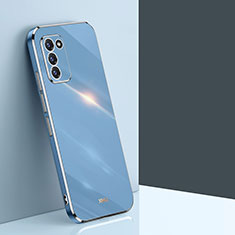 Coque Ultra Fine Silicone Souple Housse Etui XL1 pour Samsung Galaxy S20 FE 4G Bleu