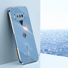 Coque Ultra Fine Silicone Souple Housse Etui XL1 pour Xiaomi Black Shark 4S Pro 5G Bleu