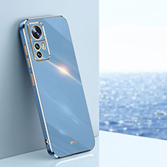 Coque Ultra Fine Silicone Souple Housse Etui XL1 pour Xiaomi Mi 12T Pro 5G Bleu