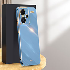 Coque Ultra Fine Silicone Souple Housse Etui XL1 pour Xiaomi Redmi Note 13 Pro+ Plus 5G Bleu