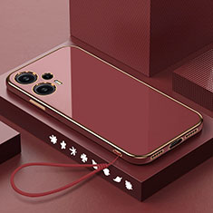 Coque Ultra Fine Silicone Souple Housse Etui XL3 pour Xiaomi Poco F5 5G Rouge